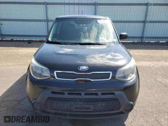 2014 Kia Soul with VIN KNDJN2A20E7002573, listed as a Copart auction lot 53543085 with 106,379 mi miles and Salvage Title. Bid and sale history available at carsss.com. Image 5.