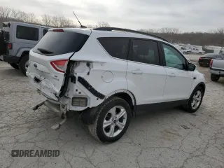 2015 Ford Escape SE with VIN 1FMCU0GX8FUC62625, listed as a Copart auction lot 49894395 with 91,424 mi miles and Salvage Title. Bid and sale history available at carsss.com. Image 3.