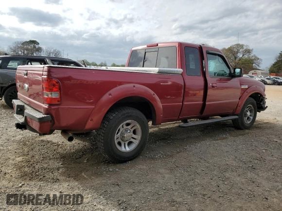 2010 Ford Ranger XLT with VIN 1FTKR4EE2APA43211, listed as a Copart auction lot 49880215 with 202,255 mi miles and Salvage Title. Bid and sale history available at carsss.com. Image 3.