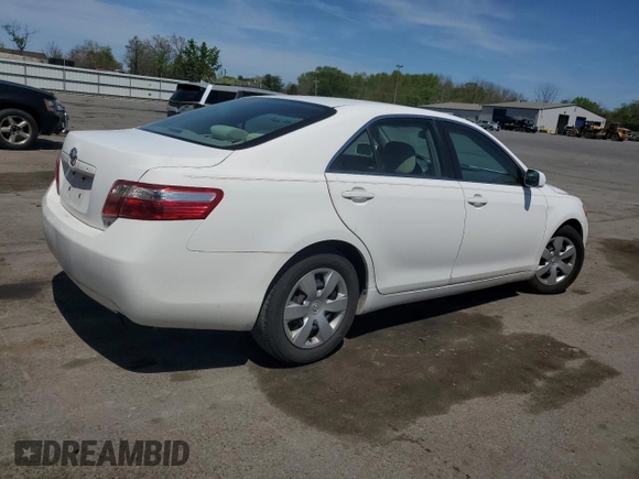 2009 Toyota Camry with VIN 4T1BE46K89U909146, listed as a Copart auction lot 54454665 with 201,621 mi miles and Salvage Title. Bid and sale history available at DreamBid. Image 3.