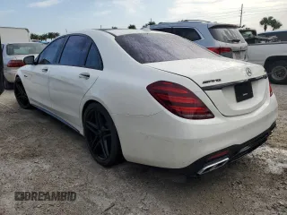 2020 Mercedes-Benz S 65 AMG with VIN W1KUG7KB5LA530117, listed as a Copart auction lot 75060394 with Not provided miles and Salvage title. Bid and sale history available at DreamBid. Image 2.