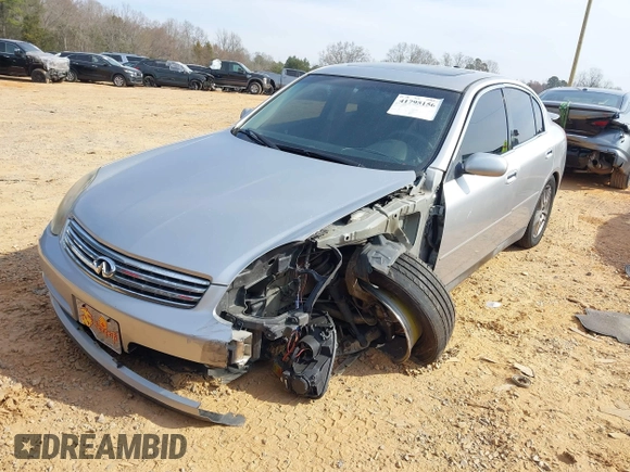 2003 Infiniti G35 z VIN JNKCV51E53M334588, wystawiony jako IAAI lot #41795156 z przebiegiem 99 906 mil mil oraz . Historia ofert i sprzedaży dostępna na DreamBid. Obrazek 2.