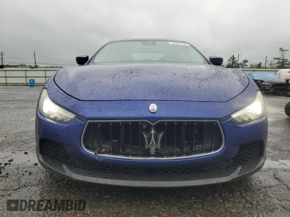 2017 Maserati Ghibli S Q4 with VIN ZAM57RTS6H1213426, listed as a Copart auction lot 55841795 with 60,689 mi miles and Salvage title. Bid and sale history available at DreamBid. Image 5.