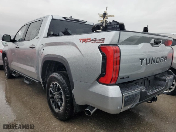 2025 Toyota Tundra 4WD SR with VIN 5TFLA5DB6SX261646, listed as a Copart auction lot 42789185 with 0 mi miles and Salvage Title. Bid and sale history available at carsss.com. Image 2.
