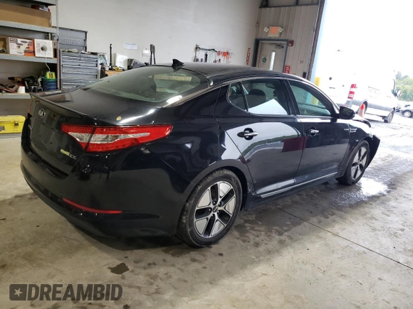 2013 Kia Optima Hybrid LX with VIN KNAGM4AD9D5060618, listed as a Copart auction lot 72752864 with 127,521 mi miles and Salvage Title. Bid and sale history available at carsss.com. Image 3.