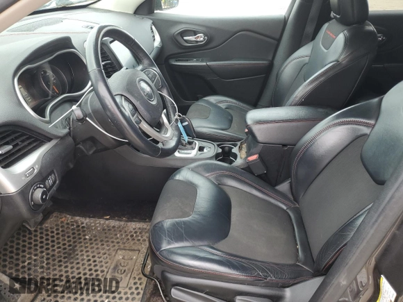 2017 Jeep Cherokee Trailhawk с VIN 1C4PJMBS7HW509822, выставлен на аукционе Copart как лот 58572295 с пробегом 153 603 миль миль и Чистый • Clean title. История ставок и продаж доступна на DreamBid. Изображение 7.