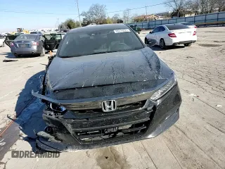 2019 Honda Accord Sedan Sport 1.5T with VIN 1HGCV1F39KA025659, listed as a Copart auction lot 88070025 with 82,708 mi miles and Salvage Title. Bid and sale history available at carsss.com. Image 14.