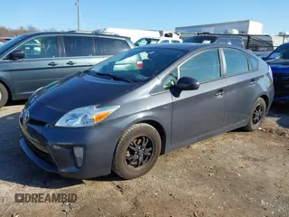 2014 Toyota Prius Four with VIN JTDKN3DU6E1760525, listed as a IAAI auction lot 42004587 with 211,534 mi miles and . Bid and sale history available at DreamBid. Image 17.