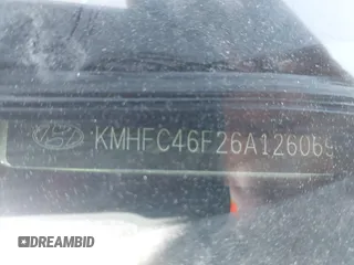 2006 Hyundai Azera SE with VIN KMHFC46F26A126069, listed as a IAAI auction lot 42480770 with Not provided miles and . Bid and sale history available at DreamBid. Image 11.