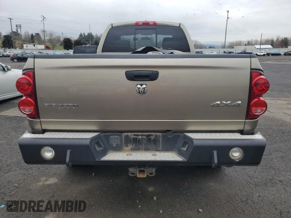 2007 Dodge Ram 3500 SLT with VIN 3D7MX38A47G837079, listed as a Copart auction lot 44993305 with 105,107 mi miles and Salvage Title. Bid and sale history available at carsss.com. Image 6.