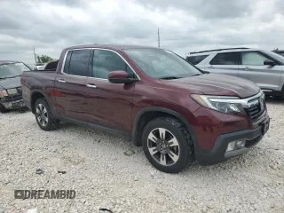 2019 Honda Ridgeline RTL-E with VIN 5FPYK3F70KB002068, listed as a Copart auction lot 54766055 with 109,131 mi miles and Clean title. Bid and sale history available at DreamBid. Image 4.