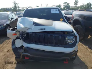 2021 Jeep Renegade Trailhawk with VIN ZACNJDC10MPM71187, listed as a IAAI auction lot 42577144 with 54,556 mi miles and . Bid and sale history available at DreamBid. Image 12.