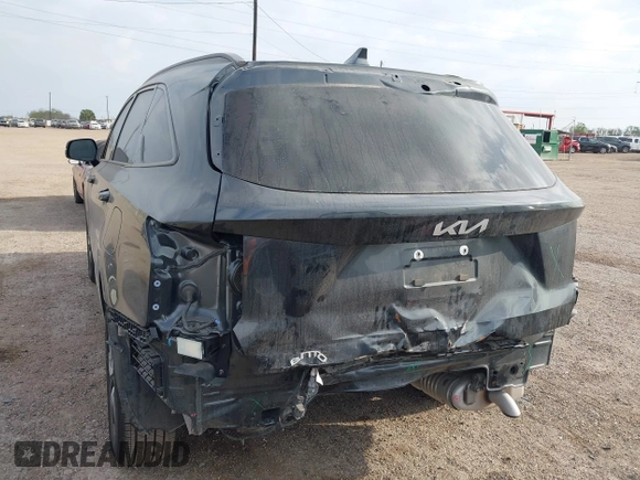 2023 Kia Sorento S with VIN 5XYRL4LC8PG246777, listed as a IAAI auction lot 41599222 with 20,856 mi miles and . Bid and sale history available at DreamBid. Image 3.