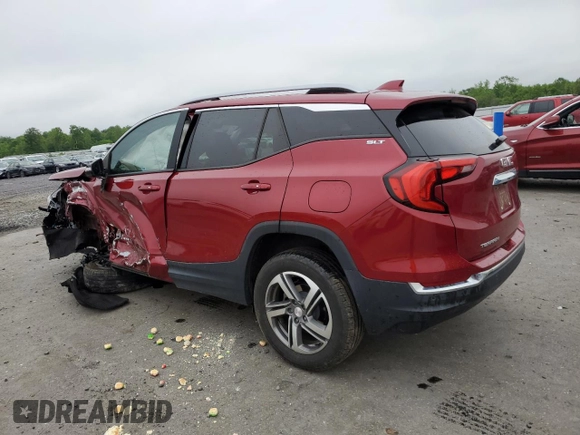 2020 GMC Terrain SLT with VIN 3GKALPEV8LL223505, listed as a Copart auction lot 56093415 with 62,132 mi miles and Salvage title. Bid and sale history available at DreamBid. Image 2.