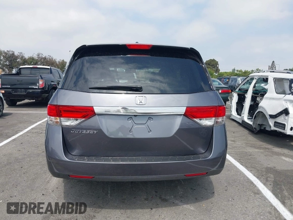 2014 Honda Odyssey EX-L with VIN 5FNRL5H64EB026520, listed as a IAAI auction lot 42562290 with 118,890 mi miles and . Bid and sale history available at DreamBid. Image 16.