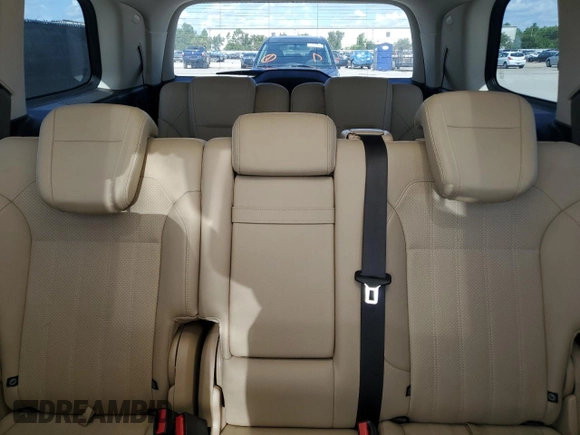 2017 Mercedes-Benz GLS 450 with VIN 4JGDF6EE7HA977726, listed as a Copart auction lot 60707555 with 117,993 mi miles and Salvage title. Bid and sale history available at DreamBid. Image 10.