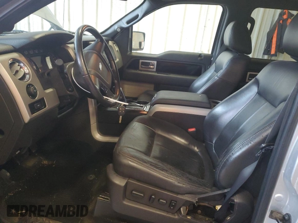2011 Ford F-150 XLT with VIN 1FTFW1ET5BFC68821, listed as a Copart auction lot 58929135 with 183,397 mi miles and Salvage title. Bid and sale history available at DreamBid. Image 7.