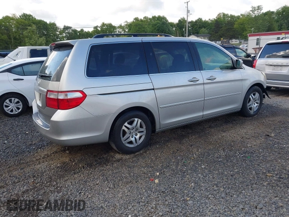 2006 Honda Odyssey EX z VIN 5FNRL38406B403736, wystawiony jako IAAI lot #42288117 z przebiegiem 159 686 mil mil oraz . Historia ofert i sprzedaży dostępna na DreamBid. Obrazek 4.