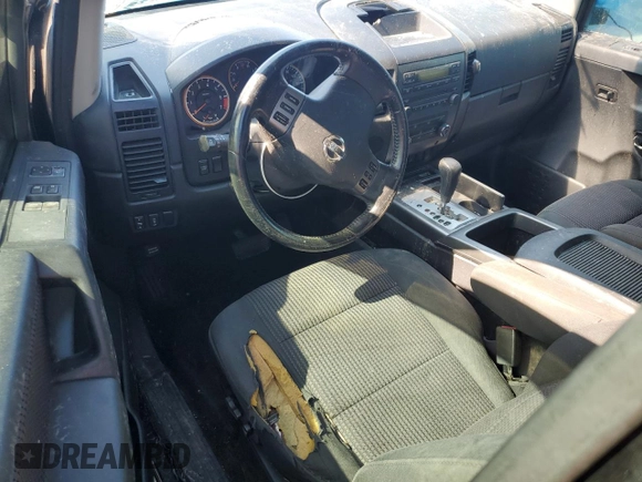2008 Nissan Titan SE with VIN 1N6BA06A48N312808, listed as a Copart auction lot 72218694 with 358,137 mi miles and Salvage Title. Bid and sale history available at carsss.com. Image 8.