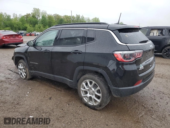 2022 Jeep Compass Latitude Lux с VIN 3C4NJDFB7NT219096, выставлен на аукционе Copart как лот 57703855 с пробегом 42 108 миль миль и На запчасти • Non repairable. История ставок и продаж доступна на DreamBid. Изображение 2.