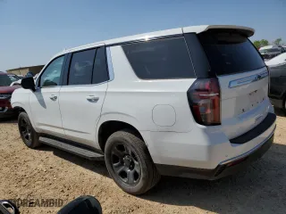 2022 Chevrolet Tahoe Commercial with VIN 1GNSCLED4NR319666, listed as a Copart auction lot 50306465 with 0 mi miles and Clean Title. Bid and sale history available at carsss.com. Image 2.