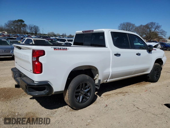 2021 Chevrolet Silverado 1500 LT Trail Boss with VIN 1GCPYFED0MZ339137, listed as a Copart auction lot 48218085 with 90,611 mi miles and Salvage Title. Bid and sale history available at DreamBid. Image 3.
