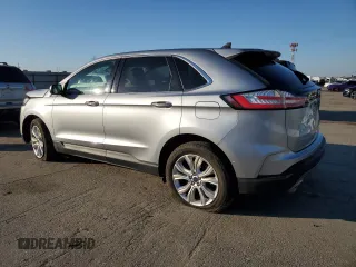 2022 Ford Edge Titanium with VIN 2FMPK4K92NBA55434, listed as a Copart auction lot 42817635 with 73,700 mi miles and Salvage Title. Bid and sale history available at carsss.com. Image 2.