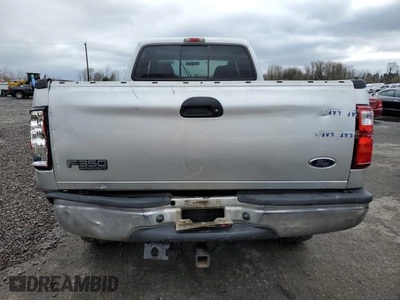 2004 Ford F-350 XL with VIN 1FTSW31P94EA54393, listed as a Copart auction lot 48525235 with Not Provided miles and Salvage Title. Bid and sale history available at DreamBid. Image 6.