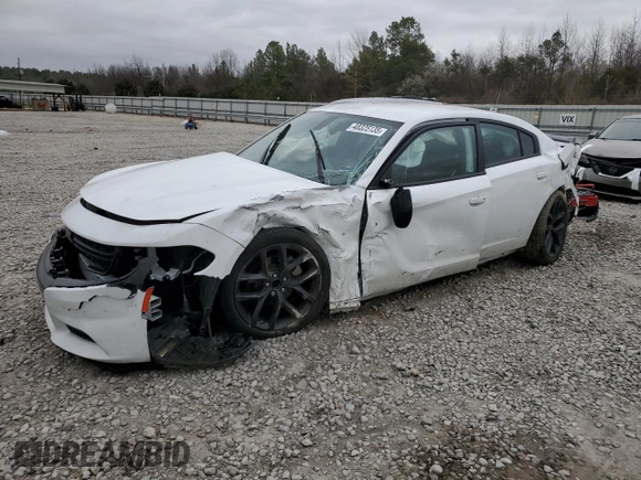 2022 Dodge Charger SXT with VIN 2C3CDXBG7NH202121, listed as a Copart auction lot 48325135 with 65,821 mi miles and Salvage Title. Bid and sale history available at DreamBid. Image 1.