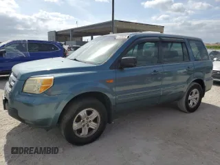 2007 Honda Pilot LX with VIN 5FNYF28117B034129, listed as a Copart auction lot 53350825 with 269,986 mi miles and Salvage Title. Bid and sale history available at carsss.com. Image 1.