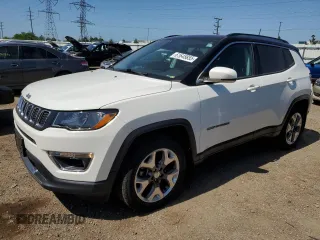 2018 Jeep Compass Limited с VIN 3C4NJDCB8JT457960, выставлен на аукционе Copart как лот 61645855 с пробегом 43 345 миль миль и Списание • Salvage title. История ставок и продаж доступна на DreamBid. Изображение 1.