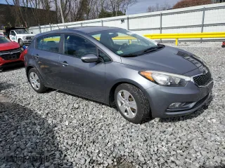 2016 Kia Forte 5-Door LX with VIN KNAFK5A89G5573494, listed as a Copart auction lot 50078525 with 25,733 mi miles and Salvage Title. Bid and sale history available at carsss.com. Image 4.