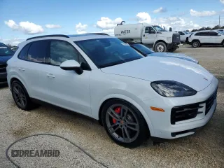 2024 Porsche Cayenne S with VIN WP1AL2AY2RDA32576, listed as a Copart auction lot 79030644 with 1,348 mi miles and Salvage title. Bid and sale history available at DreamBid. Image 4.
