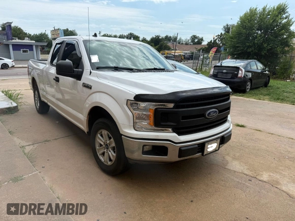 2020 Ford F-150 XL with VIN 1FTEX1C50LKF57904, listed as a Copart auction lot 63853915 with 151,222 mi miles and Clean title. Bid and sale history available at DreamBid. Image 1.
