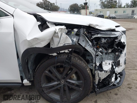 2025 Lexus NX 450h+ Luxury z VIN JTJHKCFZ1S2043125, wystawiony jako IAAI lot #42062361 z przebiegiem 24 902 mil mil oraz . Historia ofert i sprzedaży dostępna na DreamBid. Obrazek 6.
