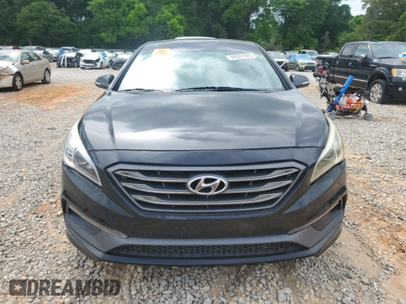 2017 Hyundai Sonata Sport with VIN 5NPE34AF7HH572687, listed as a Copart auction lot 54331865 with 112,471 mi miles and Salvage Title. Bid and sale history available at carsss.com. Image 5.