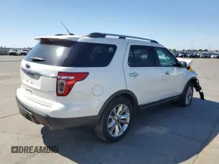 2015 Ford Explorer Limited with VIN 1FM5K8F81FGC51021, listed as a Copart auction lot 54855095 with Not Provided miles and Salvage Title. Bid and sale history available at DreamBid. Image 3.