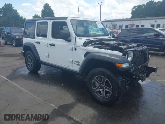 2018 Jeep Wrangler Unlimited Sport с VIN 1C4HJXDG3JW129798, выставлен на аукционе IAAI как лот 42635872 с пробегом 74 392 миль миль и . История ставок и продаж доступна на DreamBid. Изображение 1.