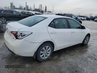 2016 Toyota Corolla L with VIN 2T1BURHE9GC523373, listed as a Copart auction lot 45379455 with 99,953 mi miles and Salvage Title. Bid and sale history available at DreamBid. Image 3.