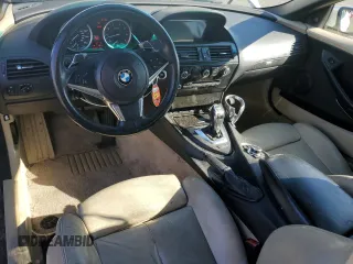2010 BMW 6 Series 650i with VIN WBAEB5C56AC225248, listed as a Copart auction lot 89020075 with 307,986 mi miles and Salvage Title. Bid and sale history available at carsss.com. Image 8.