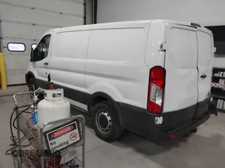2024 Ford Transit Cargo with VIN 1FTYE1Y89RKA72434, listed as a IAAI auction lot 40788108 with 9,647 mi miles. Bid and sale history available at carsss.com. Image 3.
