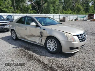 2013 Cadillac CTS Luxury with VIN 1G6DE5E53D0167210, listed as a Copart auction lot 61766435 with 54,249 mi miles and Salvage title. Bid and sale history available at DreamBid. Image 4.