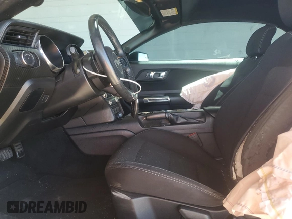 2016 Ford Mustang V6 with VIN 1FATP8EM2G5328686, listed as a Copart auction lot 57043205 with 86,741 mi miles and Salvage title. Bid and sale history available at DreamBid. Image 7.
