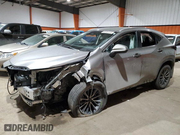 2022 Lexus NX 250 z VIN 2T2ADCEZ1NC002270, wystawiony jako Copart lot #89182415 z przebiegiem 41 434 mil mil oraz Szkoda całkowita • Salvage title. Historia ofert i sprzedaży dostępna na DreamBid. Obrazek 1.