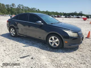 2013 Chevrolet Cruze 1LT with VIN 1G1PC5SB1D7162680, listed as a Copart auction lot 52589715 with 187,034 mi miles and Salvage Title. Bid and sale history available at carsss.com. Image 4.