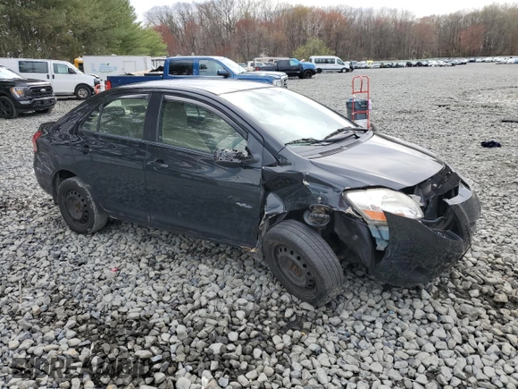 2008 Toyota Yaris with VIN JTDBT923784013411, listed as a Copart auction lot 51851675 with 172,196 mi miles and Salvage Title. Bid and sale history available at carsss.com. Image 4.