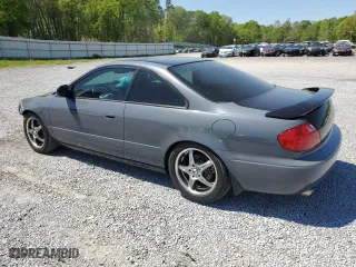 2001 Acura CL Type S with VIN 19UYA42701A010784, listed as a Copart auction lot 52335045 with 167,532 mi miles and Salvage Title. Bid and sale history available at carsss.com. Image 2.