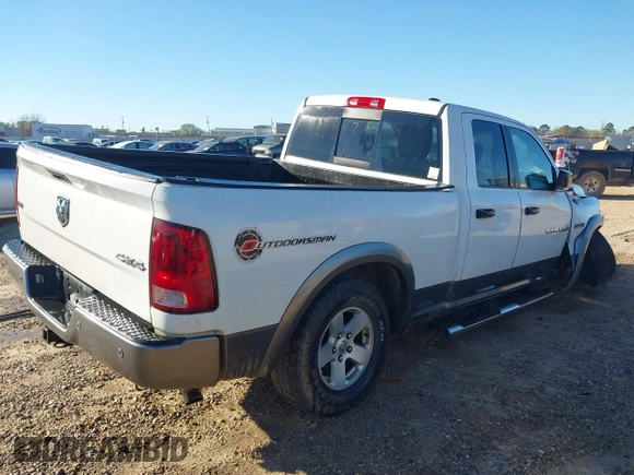 2011 Ram 1500 Sport with VIN 1D7RV1GT4BS691044, listed as a IAAI auction lot 41826059 with 197,580 mi miles. Bid and sale history available at carsss.com. Image 4.