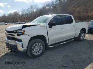 2021 Chevrolet Silverado 1500 LT with VIN 3GCUYDED1MG435401, listed as a Copart auction lot 50371615 with 23,616 mi miles and Salvage Title. Bid and sale history available at carsss.com. Image 1.