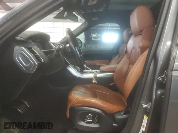 2016 Land Rover Range Rover Sport Dynamic with VIN SALWR2EF7GA584127, listed as a Copart auction lot 58543415 with 95,542 mi miles and Salvage title. Bid and sale history available at DreamBid. Image 7.
